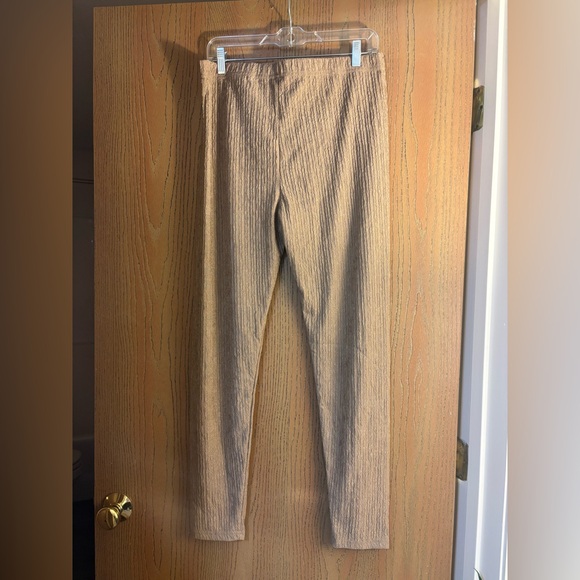 Amazon Tan Ribbed Jumpsuit Set - Picture 5 of 8